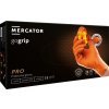 MERCATOR Nitrilové rukavice GoGrip oranžové veľkosti L, 50 ks