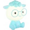 GLOBO 21760B SHEEPY dotyková stolná lampička detská V220mm LED 1W 48/32lm 3000K modrá, biela, USB Cable incl., 3StepDIM