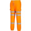 PORTWEST Kalhoty RT48 Hi-vis Jogging Bottoms, do pasu, reflexní POR-RT48ORRS S Oranžová