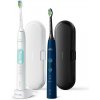 PHILIPS Sonicare ProtectiveClean 5100 HX6851/34 Sonická elektrická zubná kefka 1 x modrá a 1x biela