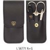 Kellermann 3 Swords luxusní manikúra 3 dílná Genuine Leather z pravé kůže L56771FG12