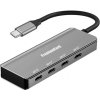 PremiumCord 5G SuperSpeed Hub USB-C na 4x USB 3.2 C Aluminum ku31hub10