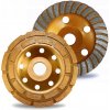 BRÚSNE KOTÚČE NA BETÓN A KAMEŇ, HRNKOVÁ DIAMANTOVÁ FRÉZA 125MM - SADA