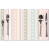 Sablio Prestieranie Pruhy a bodky: 40x30cm