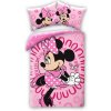 HALANTEX Obliečky Minnie pink Bavlna, 140/200, 70/90 cm