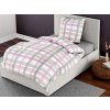 Bierbaum krepová obliečka 6958 Nika 140x200/70x90 cm - ružová