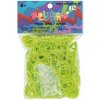 RAINBOW LOOM Original gumičky 600 kusov svetlozelené neónové