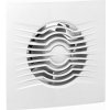 ARS- biely nástenný axiálny kúpeľňový / WC ventilátor biely s mriežkou tichý