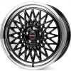 BORBET B 7x17 4x100 ET38 black rim polished