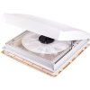 Strešné okno Thule Vent, 400 × 400 mm, s ventilátorom, 12 V farba biela priehľadná