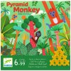 DJECO Pyramída opíc: hra stavania pyramíd