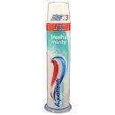 Aquafresh Family Protection Fresh & Mint zubná pasta s dávkovačom 100 ml