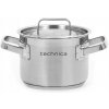 Vysoký hrniec na indukciu 2,4 l z nehrdzavejúcej ocele 160 mm s pokrievkou TECHNICA