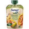 Sunar BIO 100% ovocie a zelenina Jablko, hruška, mrkva a tekvica (od ukonč. 4. mesiaca) 100 g detská kapsička