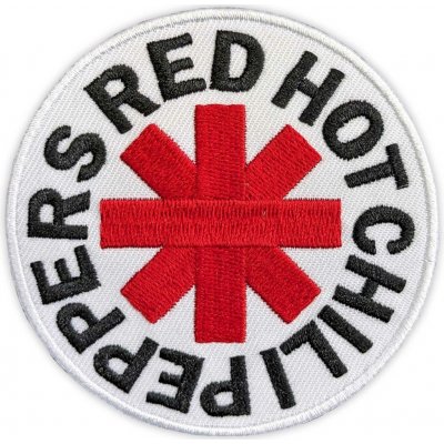 Nažehlovačka Red hot chili peppers - Asterisk, Biela,Univerzálna