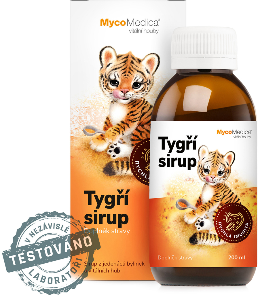 MycoMedica Tygří sirup 200 ml