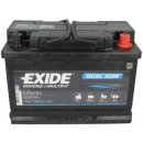 Exide Dual AGM 12V 70Ah 760A EP600