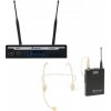 Relacart set UR-222S + BP UT-222 + HS HM-600S, 1-kanálový UHF bezdrátový mikrofonní systém