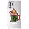 Picasee silikónový prehľadný obal pre Samsung Galaxy A52 5G A525F - Hot Cocoa Club