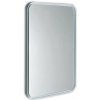 Sapho Sapho, FLOAT LED podsvietené zaoblené zrkadlo v ráme 600x800mm, biela, 22572