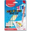 Fixy Maped Color´Peps Duo Tip, 10 farieb