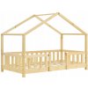 Detská posteľ Treviolo 80x160 cm, drevená