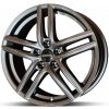 Alu disk Ronal R65 CG 7x18 5x112 ET30 sivý lesklý