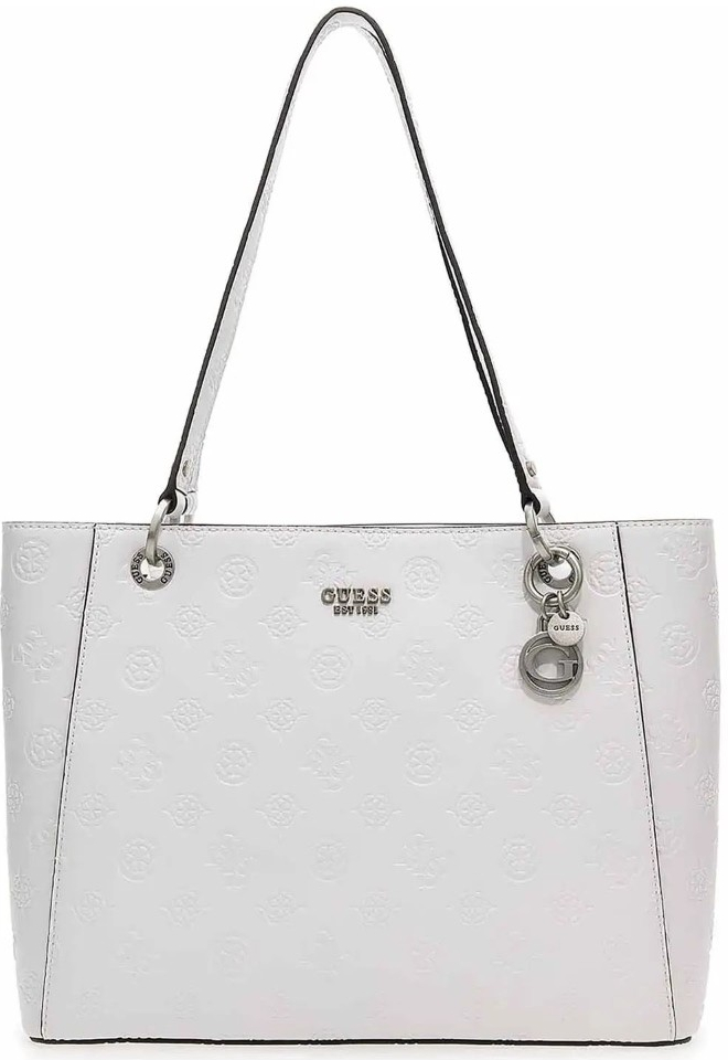 Guess kabelka Galeria Shopper White bílá