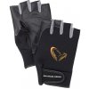 Savage Gear Rukavice Half-Finger Black