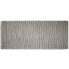 Sivá kúpeľňová predložka 50x120 cm Aspen Bobble – Bianca