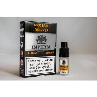 Boudoir Samadhi s.r.o. IMPERIA báza Nico Dripper PG30/VG70 3mg 5x10ml