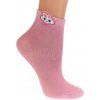 GINA ponožky Ružové