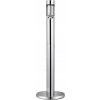 SucceBuy Popolník Stojanový 108CM Vysoký Strieborný do Rôznych Prostredí