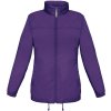 B&C Větrovka B&C Sirocco women bez podšívky, dámská COT01090235005-purple 2XL Purpurová