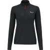 Dámska bunda Salewa Puez Waffle Hyb Pl Jacket W Veľkosť: M / Farba: čierna