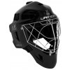 Unihoc Goalie Mask ALPHA PRIME EVOLAB black/silver čierna / strieborná, Senior - 52 cm a viac