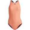 Dámske jednodielne plavky adidas SOLID TAPE SUIT oranžové HR6473 - 40