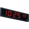 Digitálne interiérové hodiny, jednostranné, stropní závěs 10 cm
