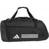 adidas TR DUFFLE M BLACK/WHITE Čierna 50L