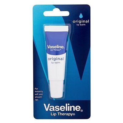 Vaseline Lip Therapy Original Lip Balm Tube pečující balzám na rty 10 g