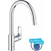 Grohe Start Flow - Drezová batéria s výsuvnou koncovkou, chróm - 30569000