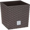 Prosperplast kvetináč Rato Low Umbra 17 cm