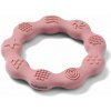 BABYONO Hryzačka silikónová Krúžok ružový