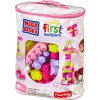 Mega Bloks First kocky 80 růžové