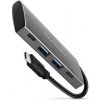 AXAGON HMC-4G2, USB 3.rozbočovač 2 Gen 2 10 Gb/s, 2x USB-A, 2x USB-C, 13 cm kábel USB-C 1023463