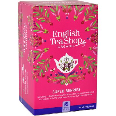 ENGLISH TEA SHOP čaj Super ovocný 20 vrecúšok