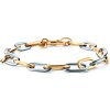 Náramok pozlátené striebro 6,4 mm 20 cm - B-B-B0679-00751-925-ZB SAVICKI