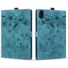 VSETKONAMOBIL 91259 ART FLOWER Zaklápacie puzdro pre Honor Pad X8a zelené