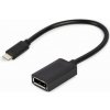 GEMBIRD Redukcia USB 3.1 Type C/DisplayPort Samica A-CM-DPF-02