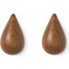 Normann Copenhagen Vešiaky Dropit Small, walnut